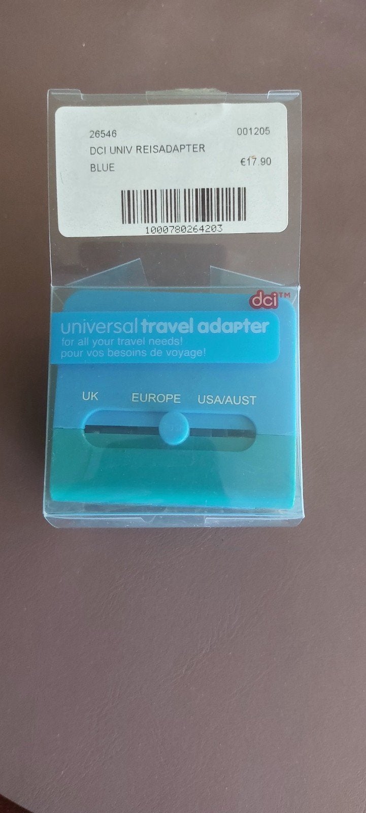 ADAPTATEUR DE VOYAGE UNIVERSEL, Enlèvement ou Envoi