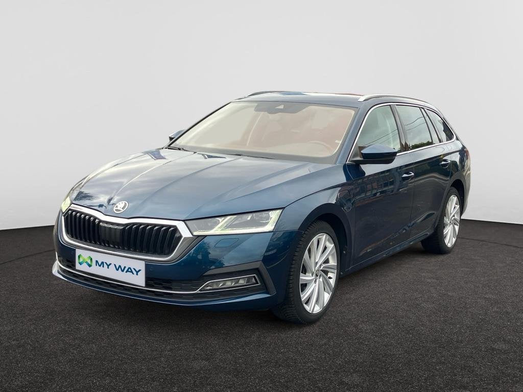 Skoda Octavia Combi PHEV Octavia SW PHEV 1.4 TSI Style DSG, Auto's, Automaat, Hybride Elektrisch/Benzine, Zilver of Grijs, Te koop