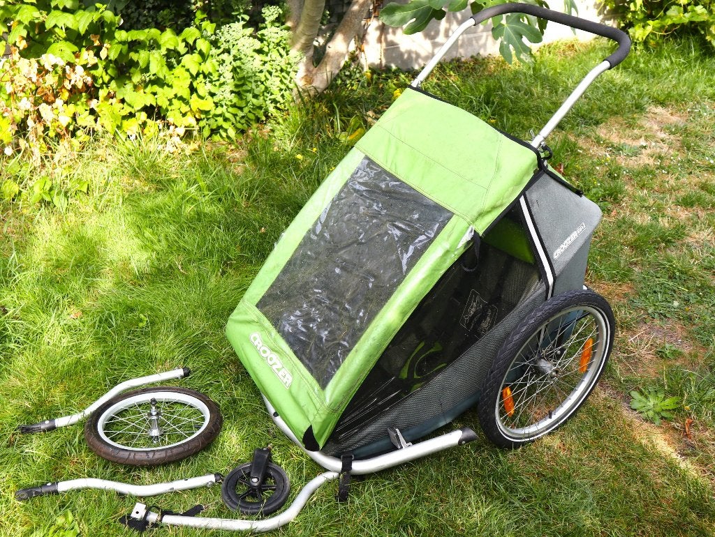 fietskar Croozer voor 2 kinderen, Pliable, Croozer, Enlèvement, Utilisé