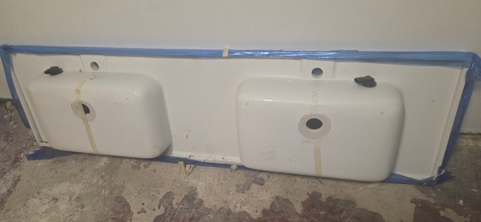 Wasbak B160 cm , D 46 cm, Doe-het-zelf en Bouw, Sanitair, Ophalen