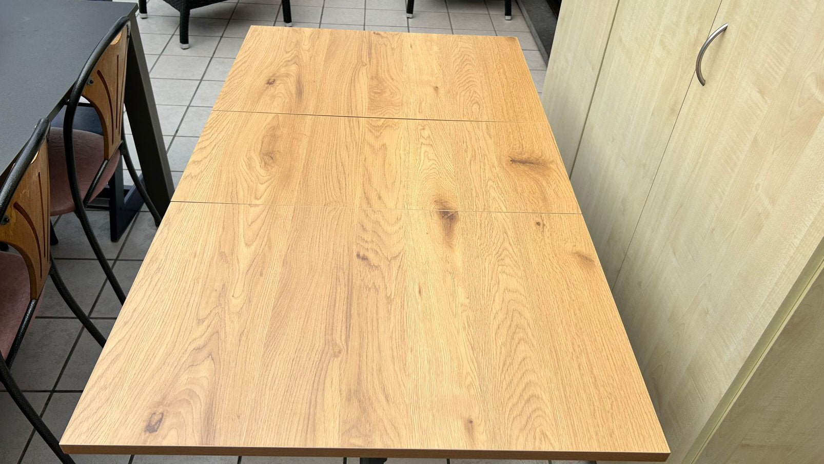 Tafel - bijzettafel, Neuf, 100 à 150 cm, Quatre personnes, Enlèvement