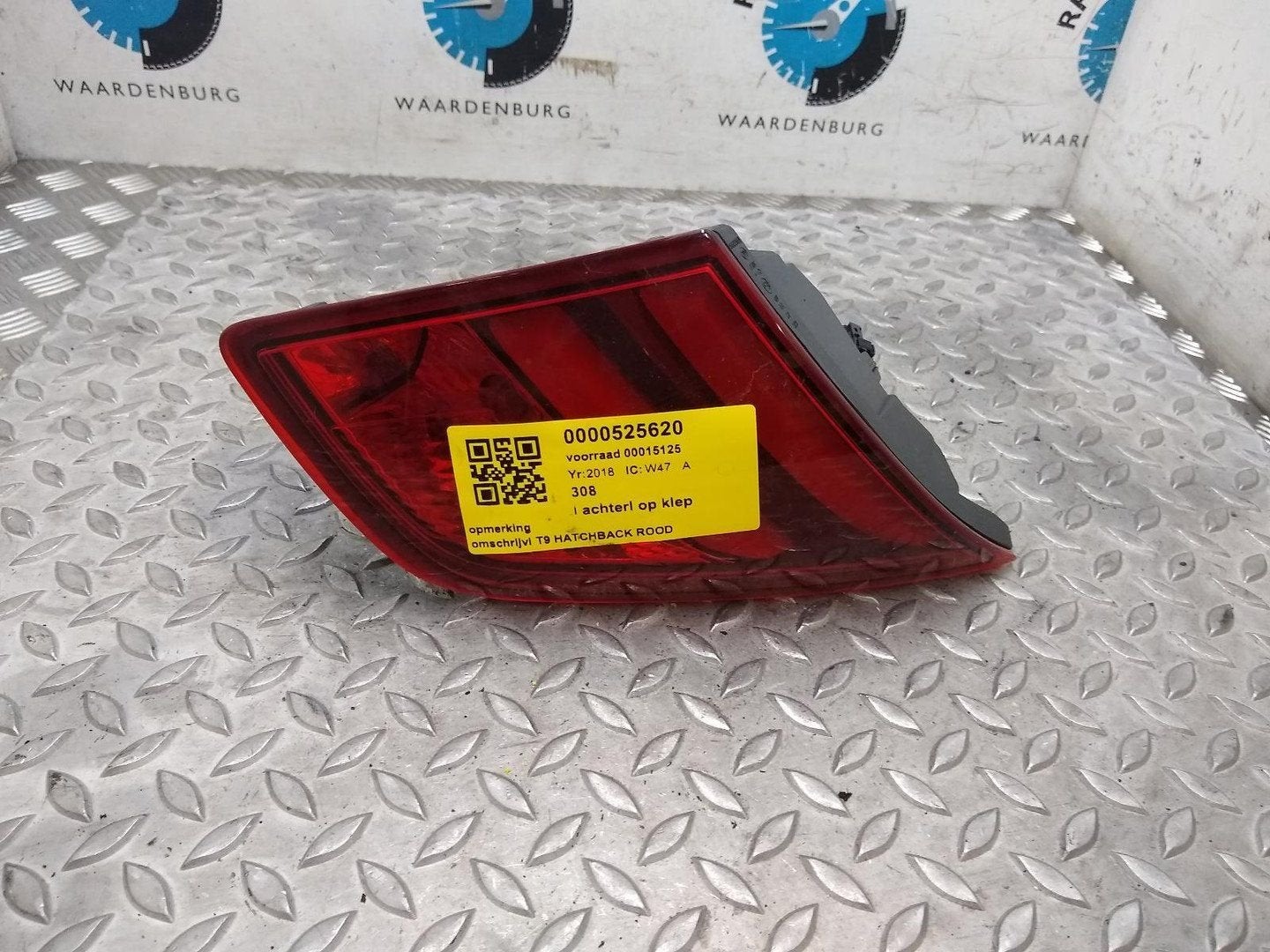 PEUGEOT 308 GT LINE BLUEHDI 130 ACHTERLICHT L 2018, Ophalen of Verzenden, Gebruikt, ARN erkend