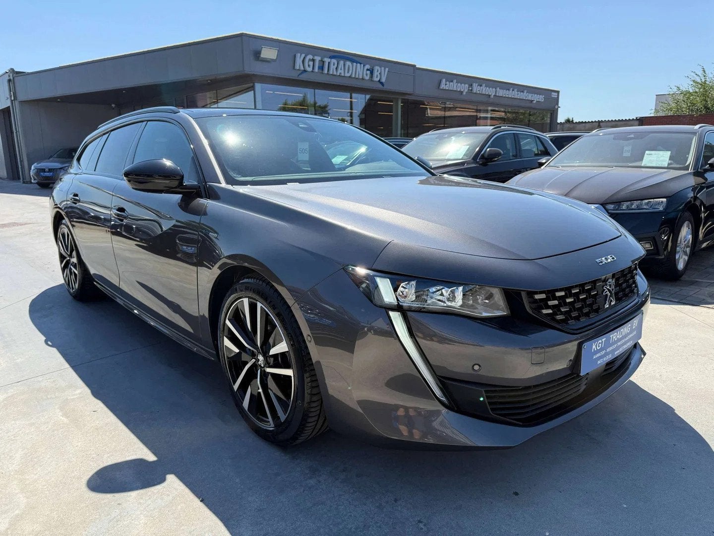 Peugeot 508 SW 1.6i HYBRID GT-LINE NAVI LEDER OPENDAK CAMERA, Automaat, Gebruikt, 4 cilinders, 181 pk