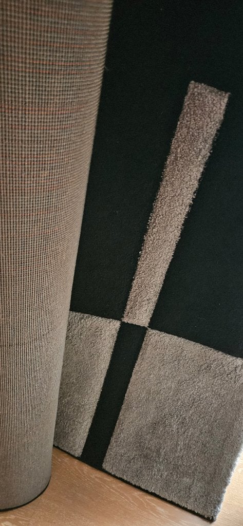 Tapijt, Maison & Meubles, Ameublement | Tapis & Moquettes, 200 cm ou plus, Gris, 200 cm ou plus, Comme neuf
