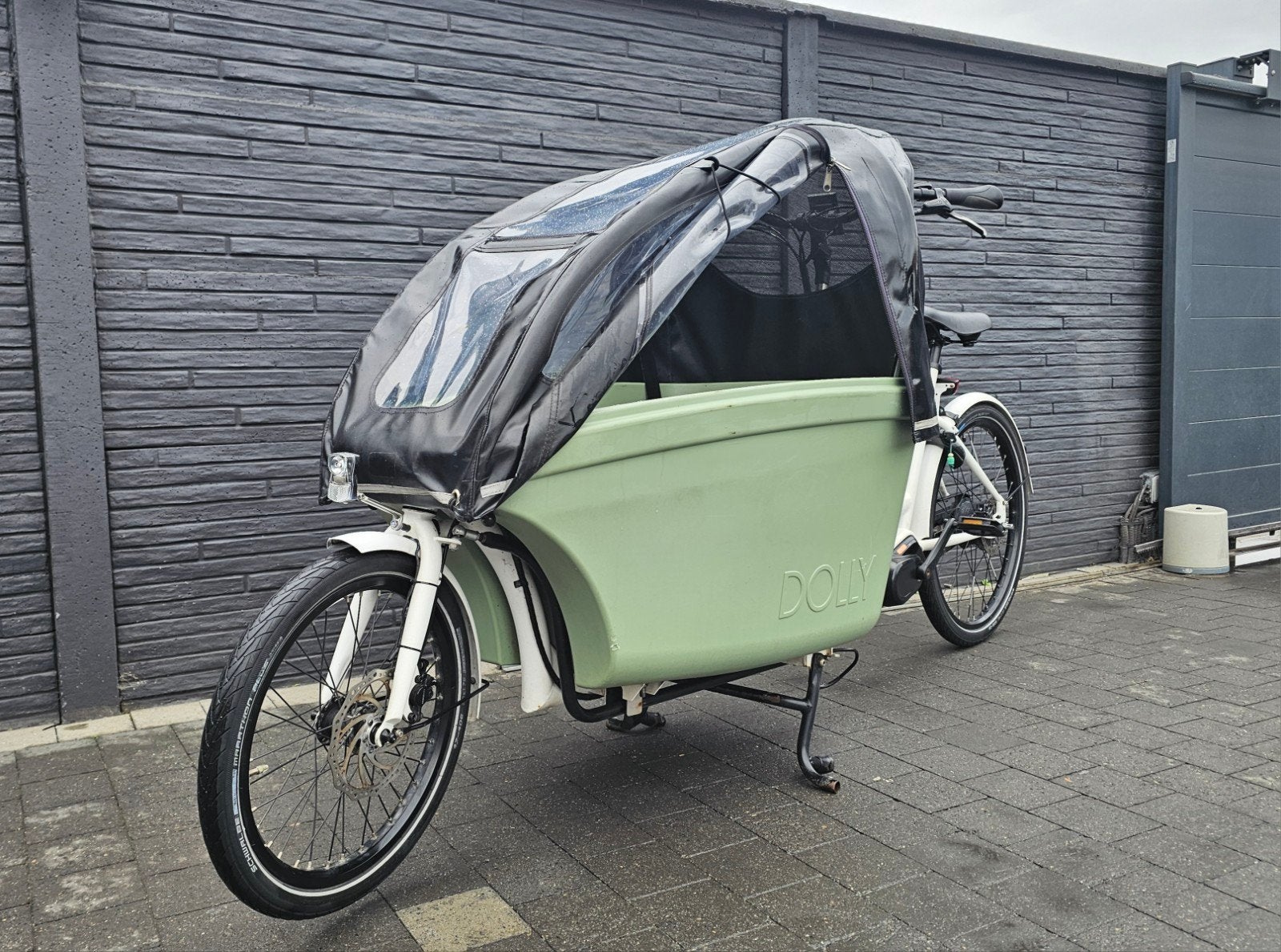 Elektrische bakfiets Dolly bafang middenmotor, Fietsen en Brommers, Ophalen, Zo goed als nieuw, 2 kinderen, Elektrisch