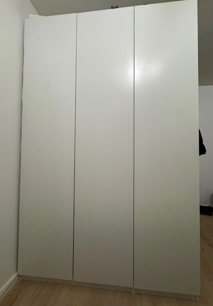 Ikea PAX 3deurs kleerkast, Ophalen, Overige materialen, Met deur(en), 100 tot 150 cm