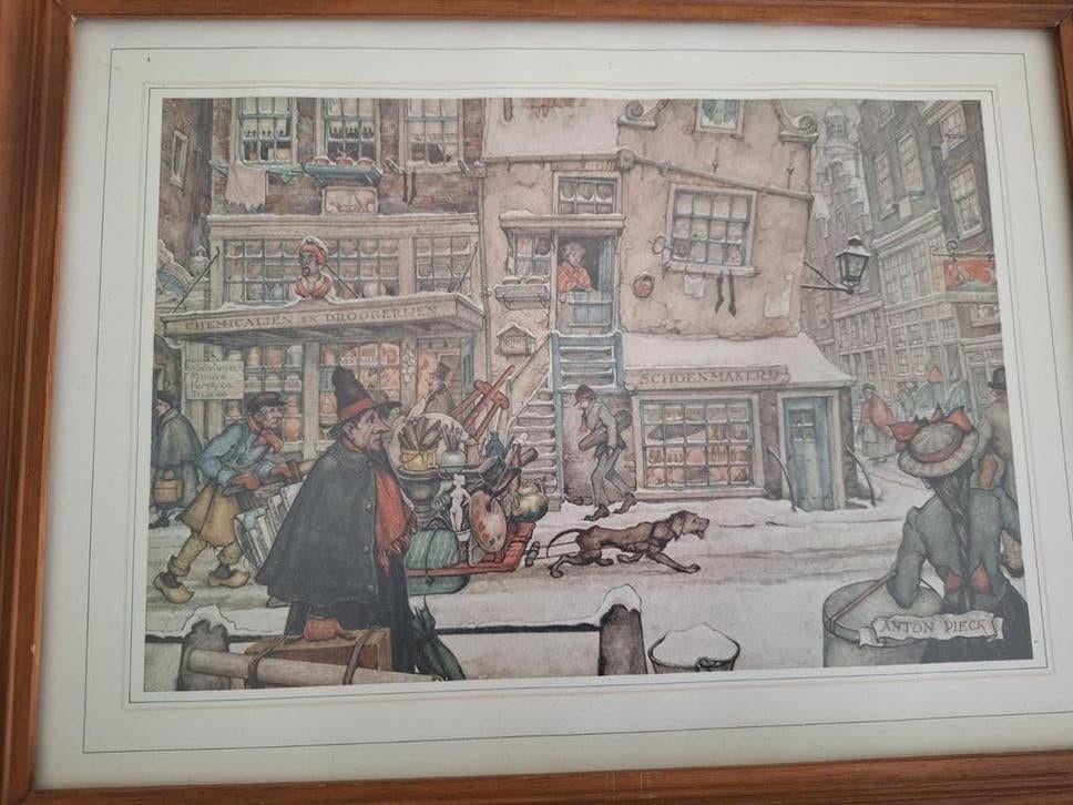 Anton Pieck, Enlèvement ou Envoi