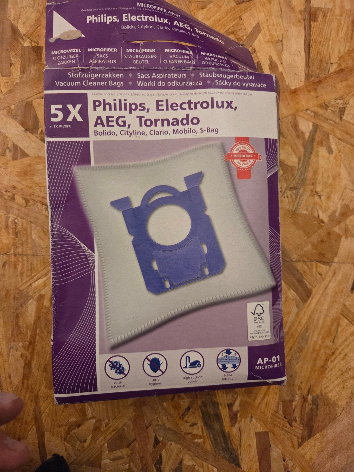 stofzuigerzakken, Elektronische apparatuur, Stofzak, Philips, Nieuw, Ophalen of Verzenden