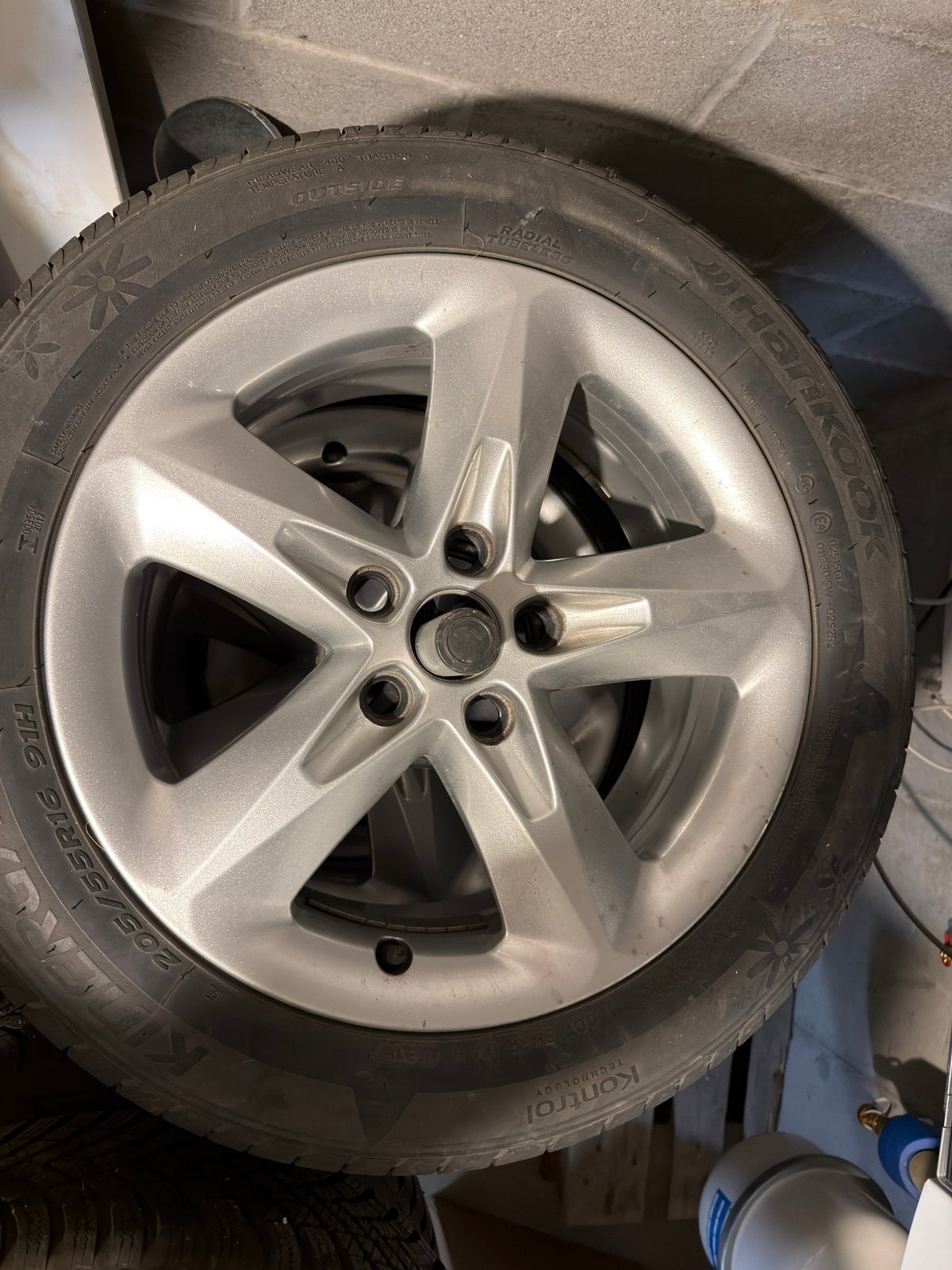 Alu velgen 16” 5 steek, Auto-onderdelen, Ophalen, Zomerbanden, Velg(en)