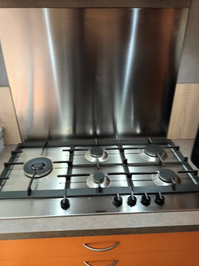 Taque de cuisson au gaz, Ophalen, Zo goed als nieuw, Inbouw, Gas