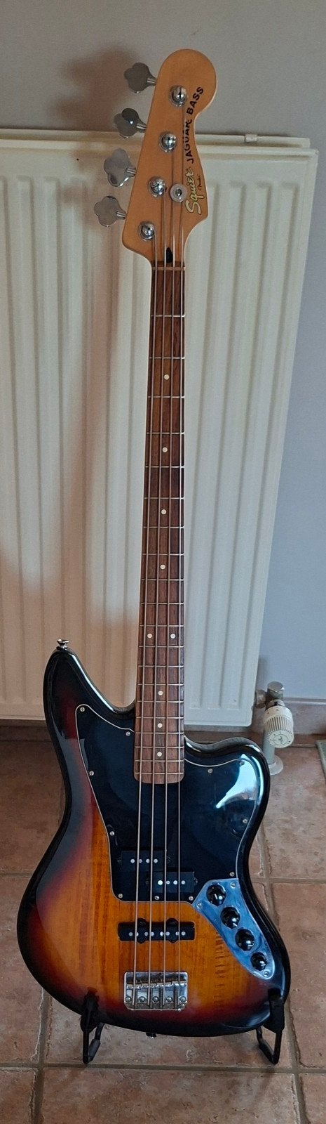 Squier vintage modified jaguar basgitaar, Muziek en Instrumenten, Ophalen of Verzenden