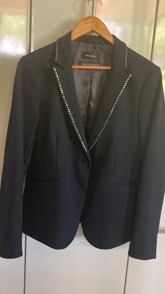 Blazer, Ophalen, MOS MOSH, Zwart, Maat 42/44 (L)