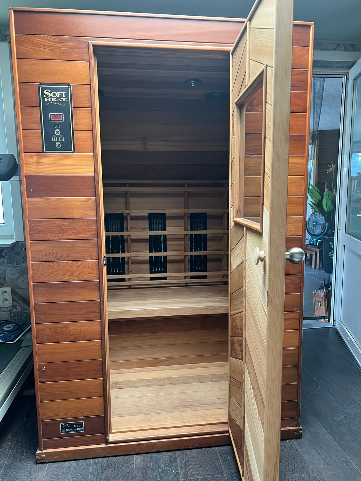 Soft Heat Infrarood Sauna - Model SF 103, Sport en Fitness, Sauna, Ophalen, Zo goed als nieuw, Infrarood, Complete sauna