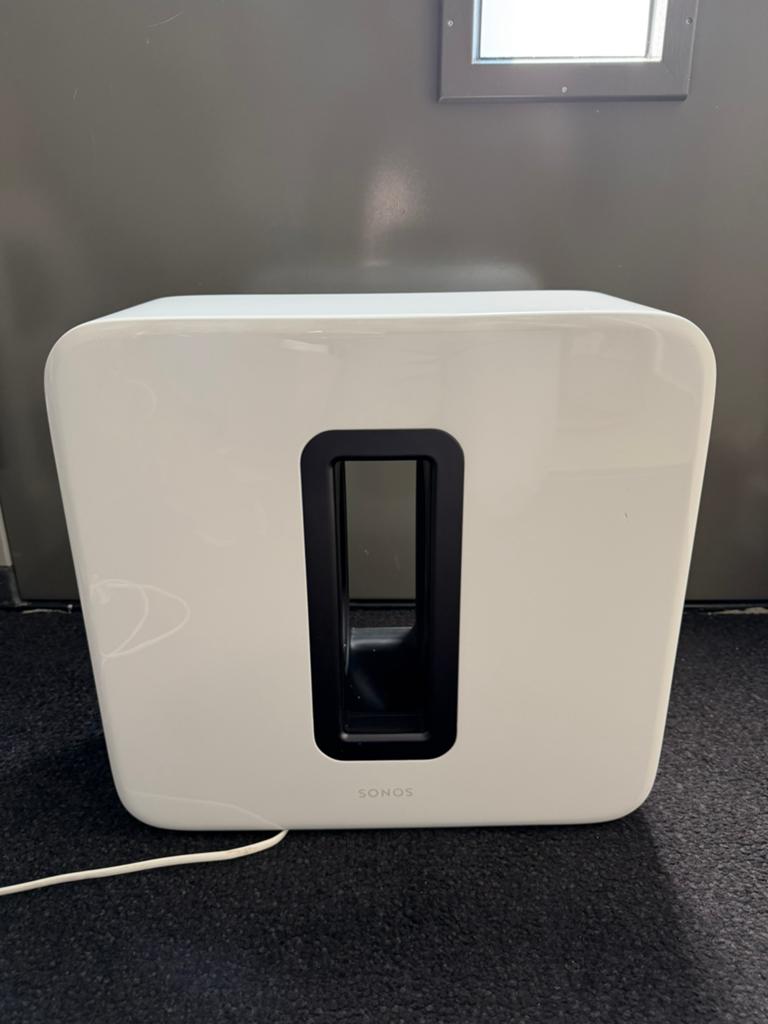 Sonos Sub Gen 3 blanc *Comme neuf*, TV, Hi-fi & Vidéo, Sorento, Comme neuf, 120 watts ou plus, Subwoofer