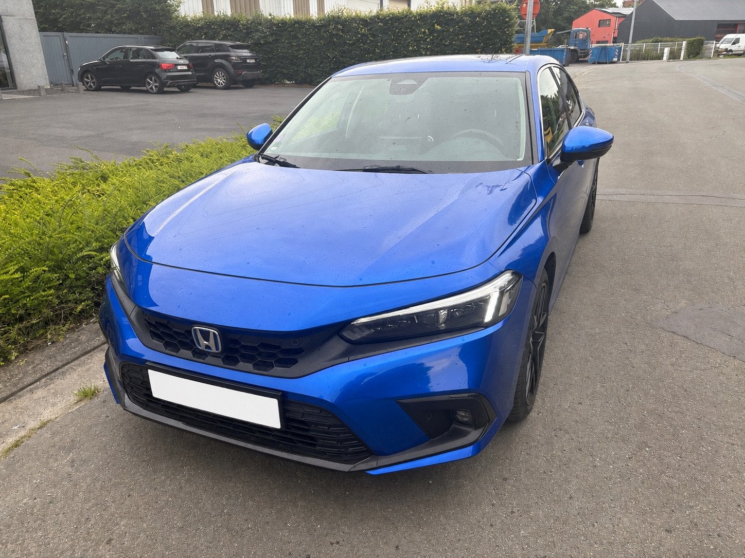 Honda Civic 2.0 e:HEV, Auto's, 4 cilinders, Blauw, Leder, 5 zetels