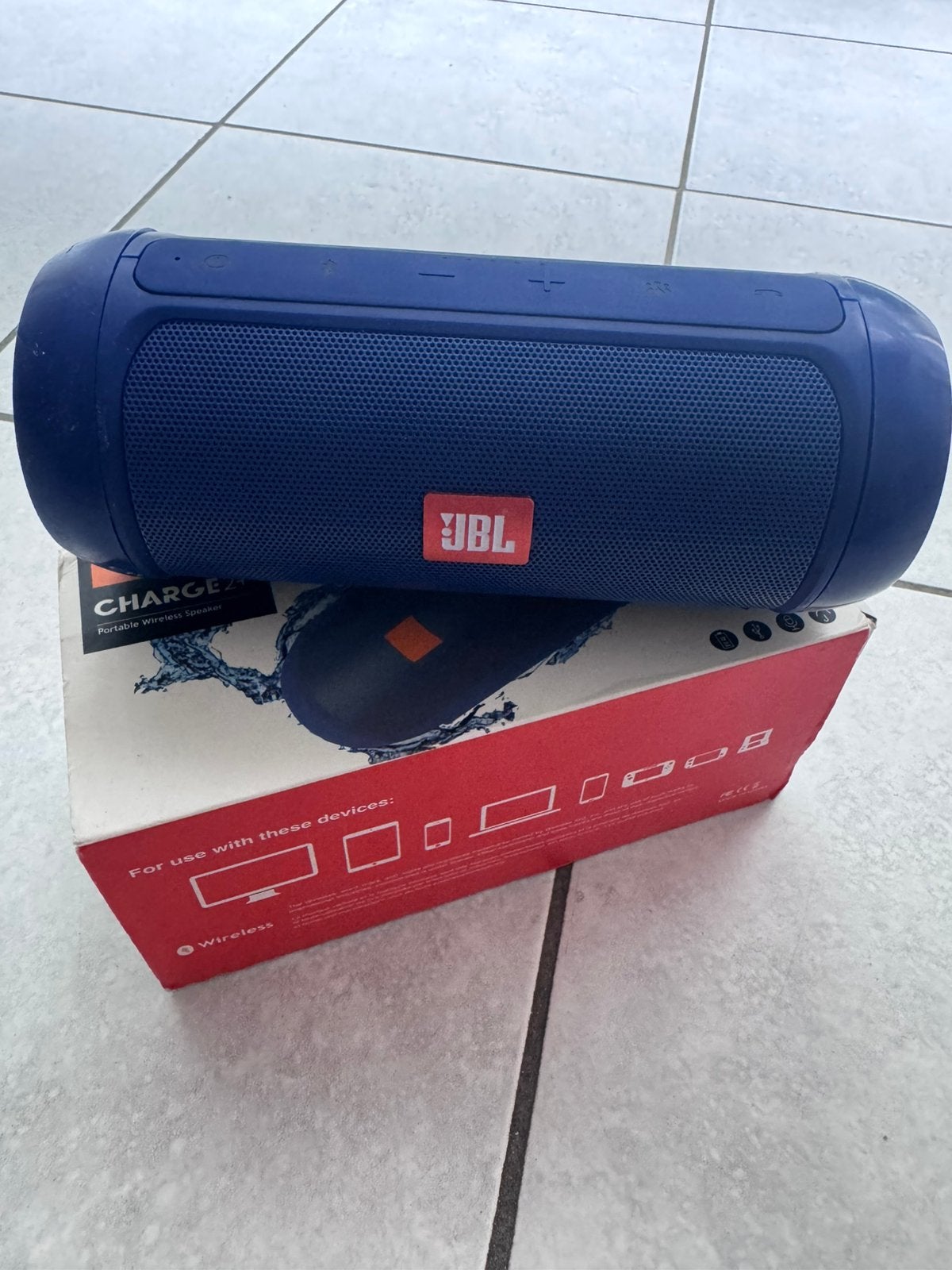 JBL CHARGE 2+ met Bluetooth, Bluetooth, Ophalen, Zo goed als nieuw, JBL