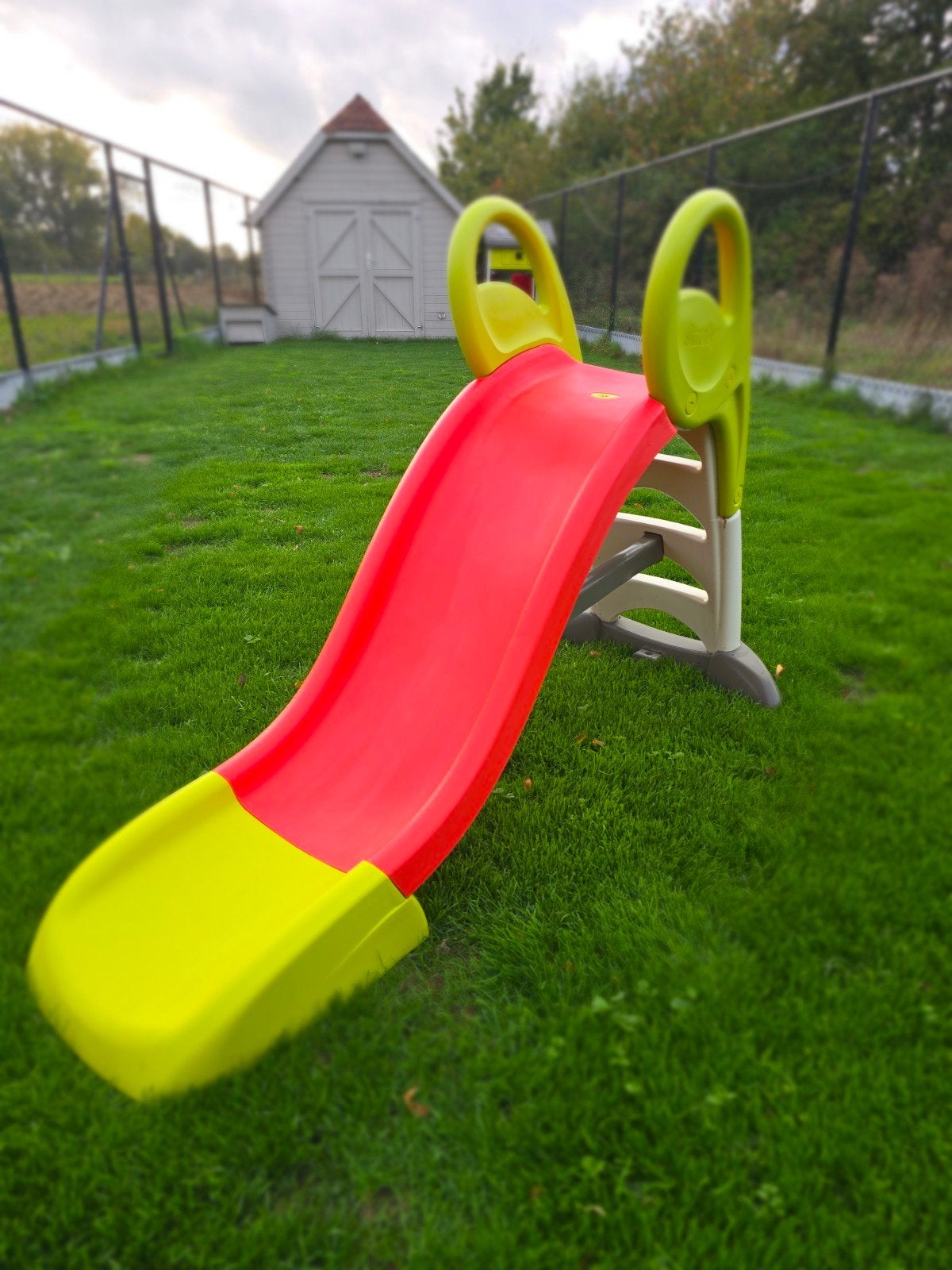 SMOBY kinderglijbaan met wateraansluiting, Ophalen, Zo goed als nieuw, Glijbaan