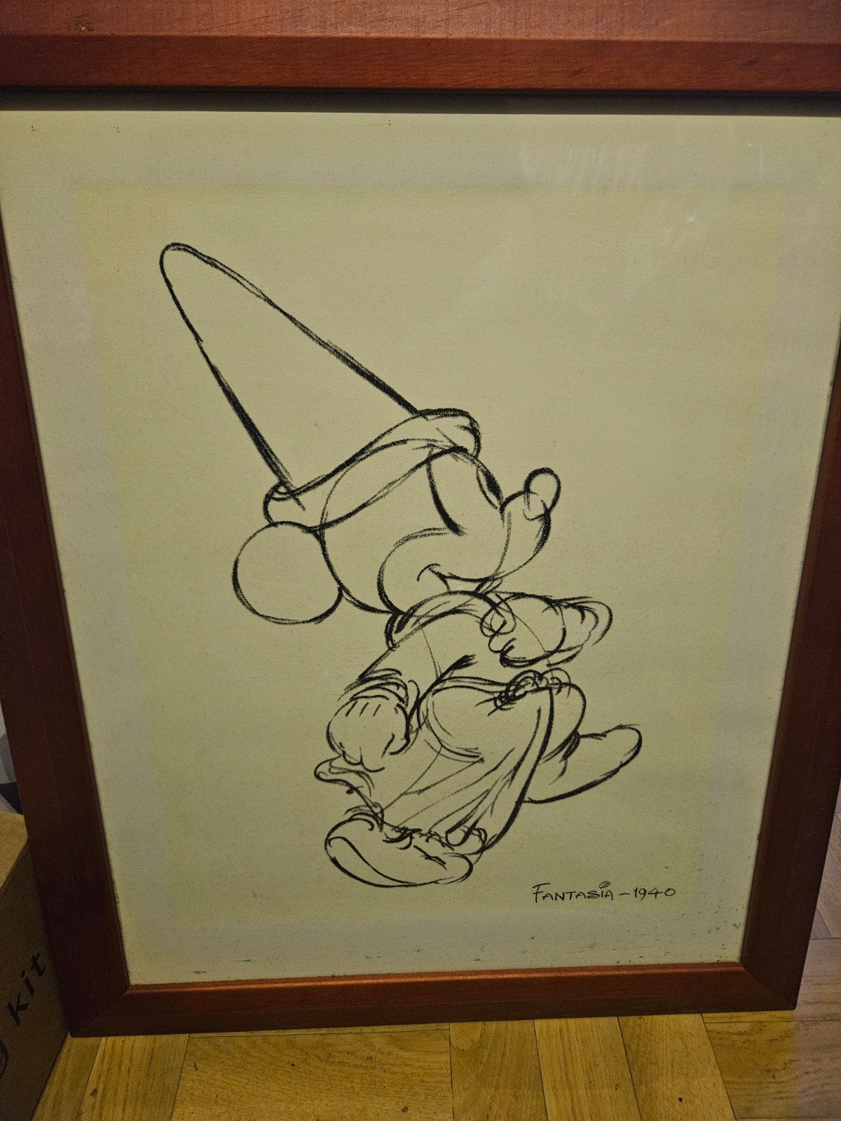 zeldzame zeefdruk mickey mouse, Ophalen