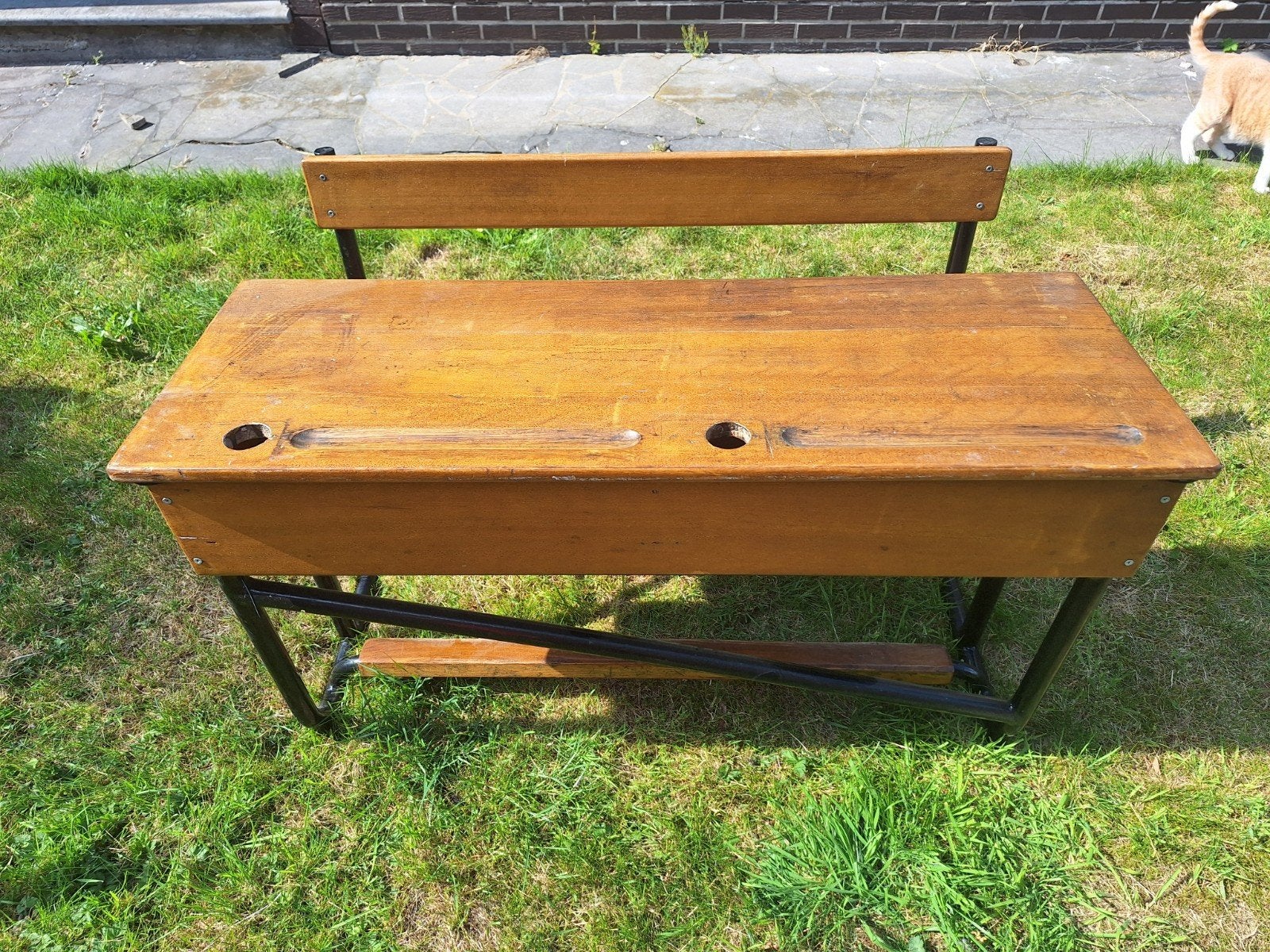 Vintage kinder werkbankje, Vintage, Ophalen, Hout
