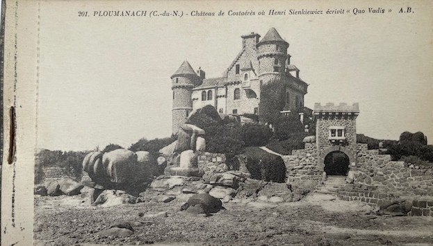 12 postkaarten Ploumanach, Verzamelen, Ophalen of Verzenden, Voor 1920, Ongelopen, Frankrijk
