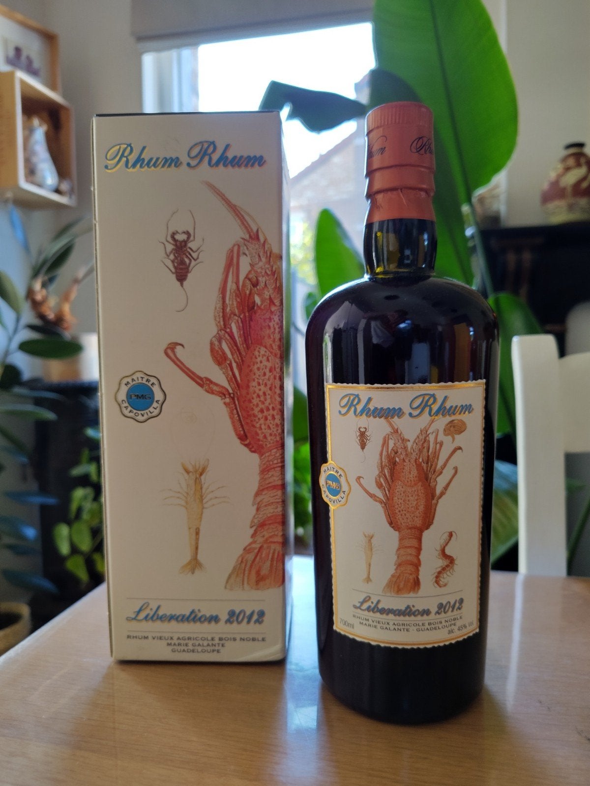 Rhum Rhum Libération 2012 - 45% vol. CAPOVILLA PMG, Enlèvement