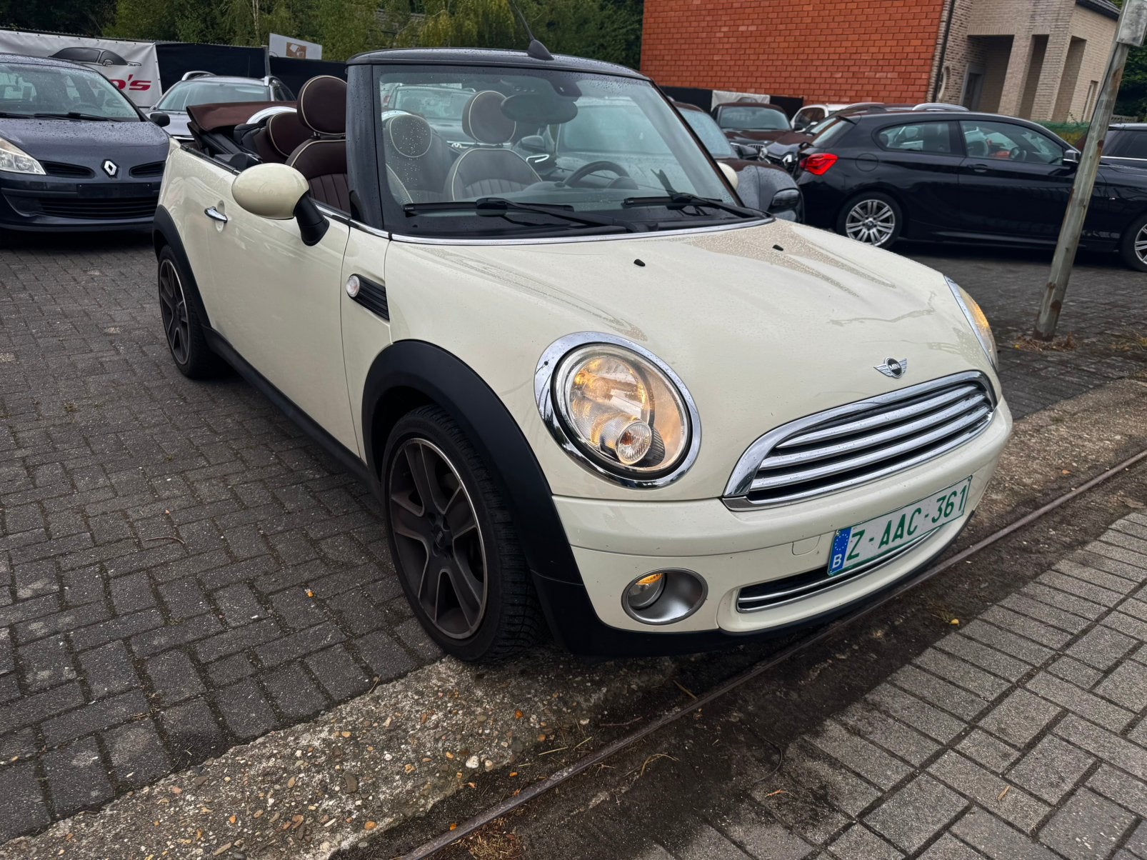 Mini cooper cabrio 1.6 benzine, Auto's, Mini, Voorwielaandrijving, 4 zetels, 4 cilinders, Cabriolet