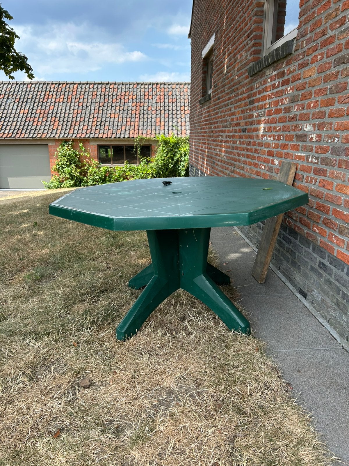 Tuintafel, Jardin & Terrasse, Tables de jardin, Enlèvement, Comme neuf, Synthétique