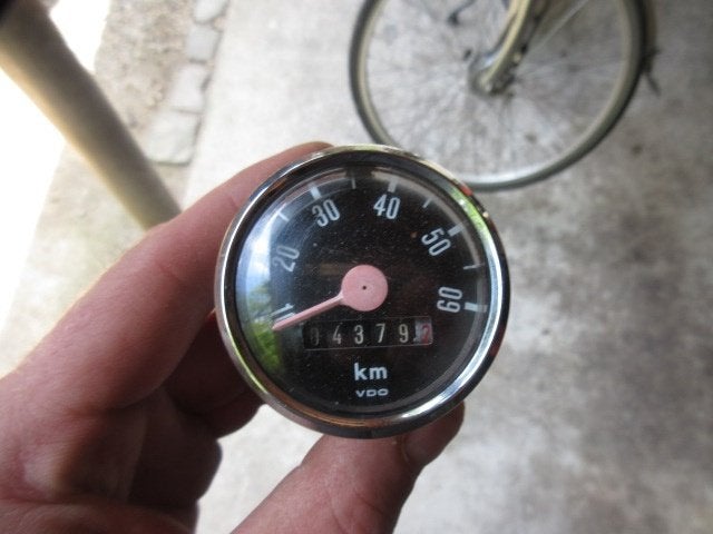 VDO 48mm teller, Fietsen en Brommers, Brommeronderdelen | Oldtimers, Ophalen of Verzenden, Gebruikt, Frame, Overige merken