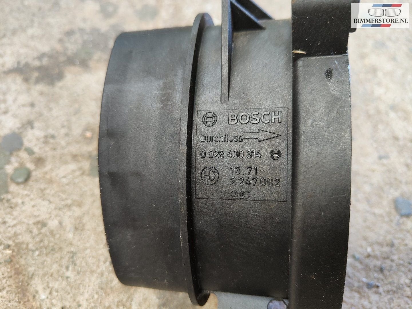 Luchtmassameter BMW E39 E38 M57  3.0 diesel. 2247002, -, Utilisé, -, -