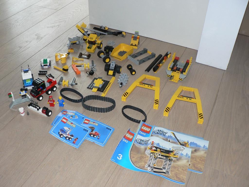 Lot de pièces Lego : City & System, Envoi, Utilisé, Briques en vrac, Lego