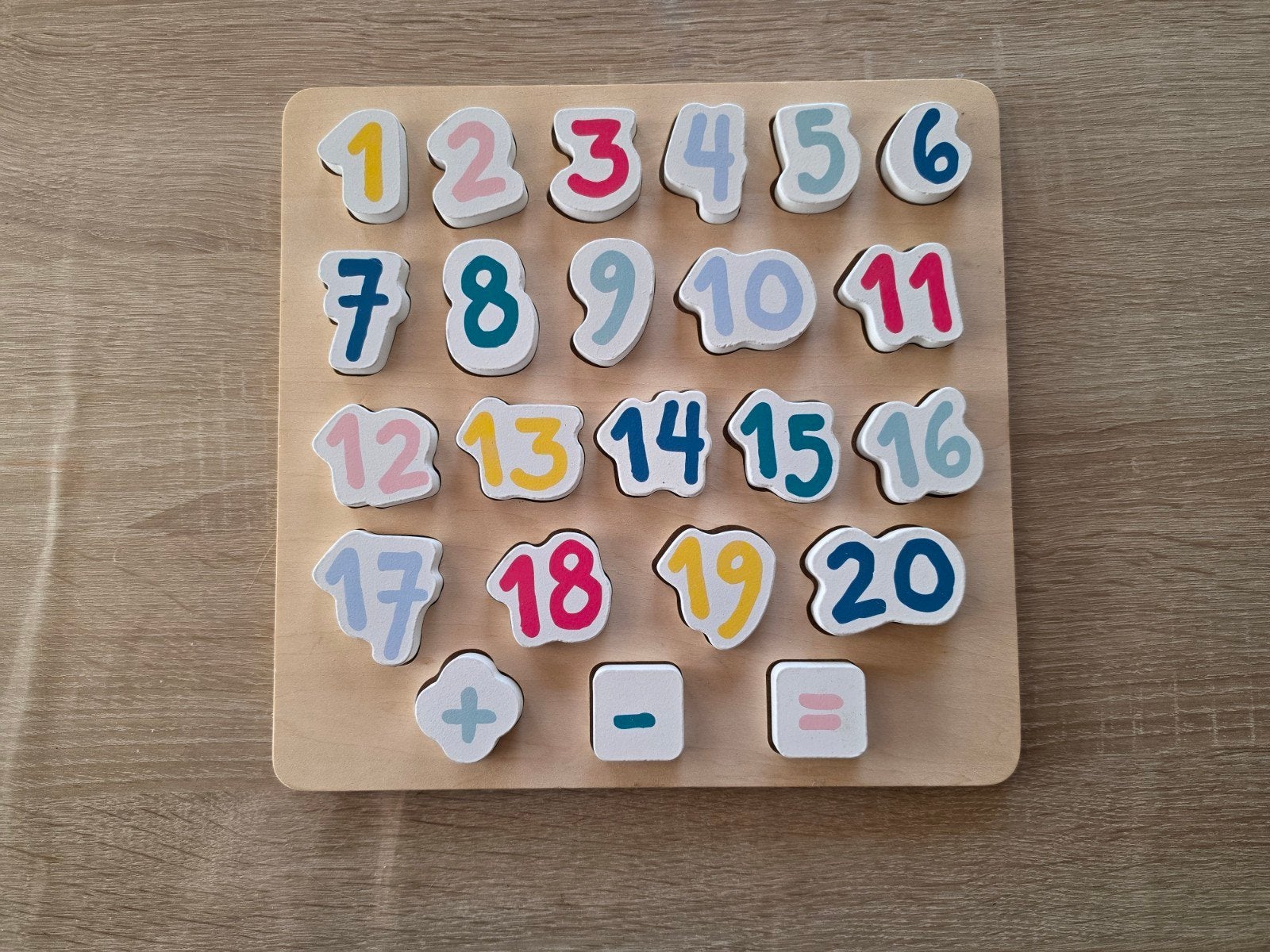 Cijferpuzzel, Kinderen en Baby's, Ophalen of Verzenden, Gebruikt
