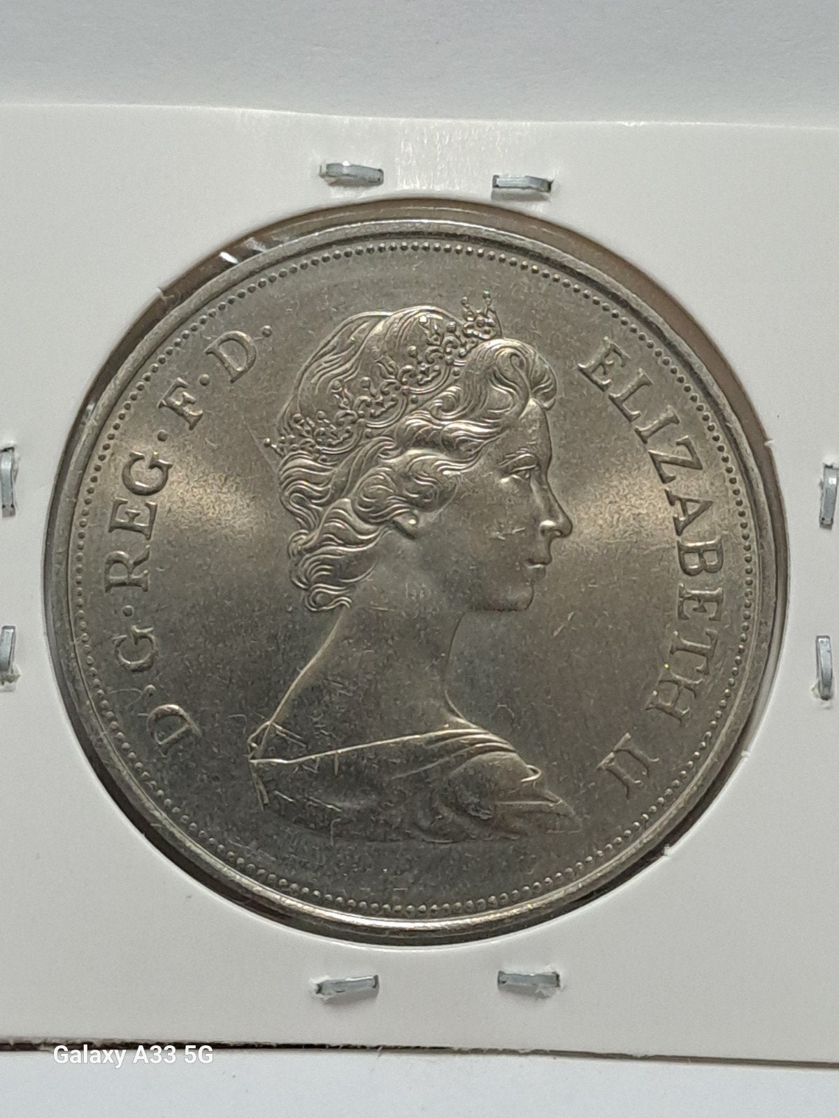 Royaume-Uni-Élisabeth II-25 new pence-Noces d'argent, Ophalen of Verzenden, Overige landen, Setje