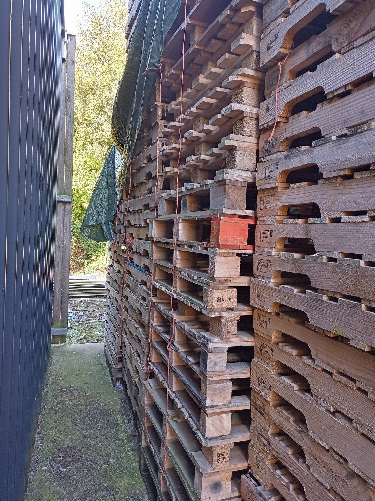 palettes utilisées, Articles professionnels, Enlèvement