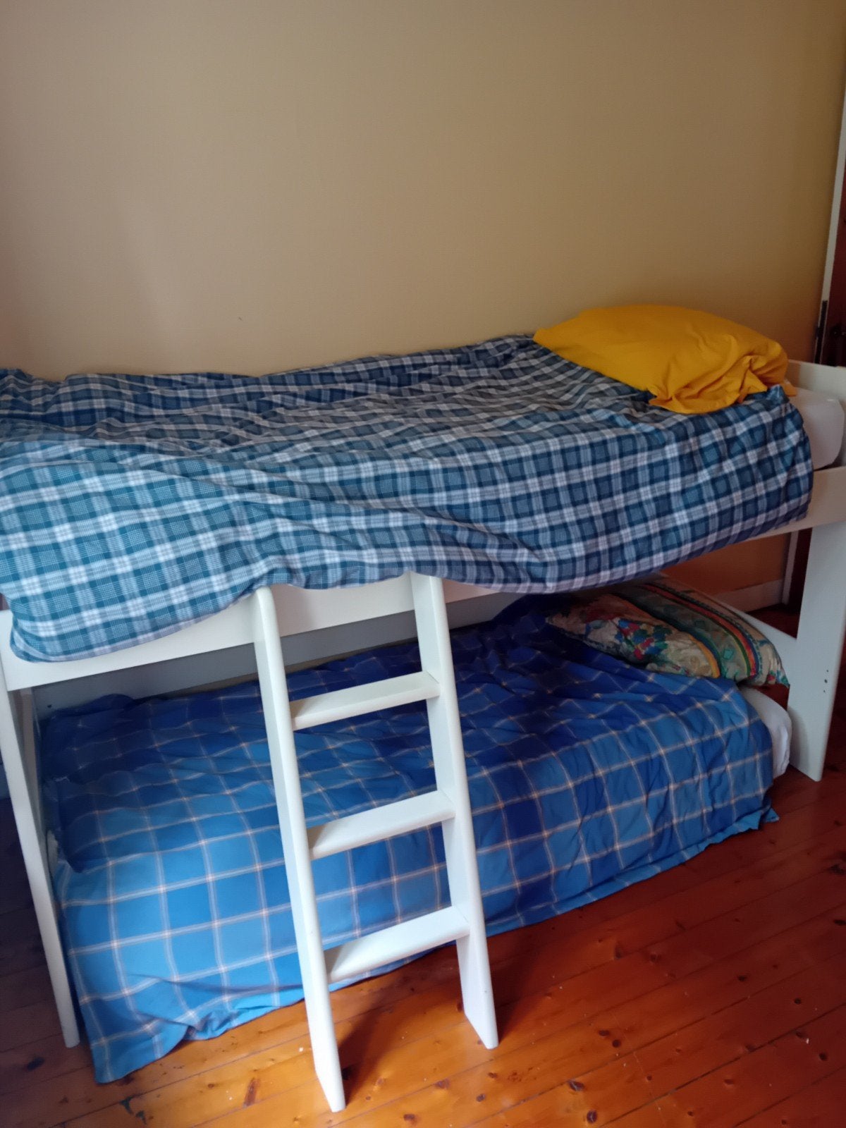 Bed + lattenbodem, Maison & Meubles, 90 cm, Une personne, Enlèvement, Utilisé