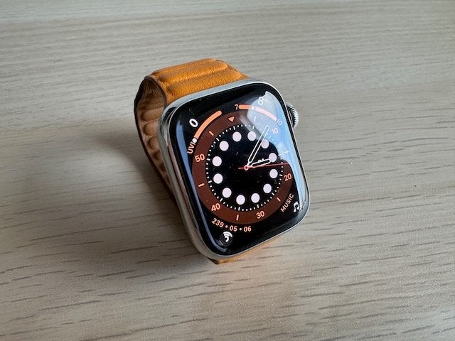 Bracelet à maillons en cuir pour Apple Watch, Enlèvement ou Envoi