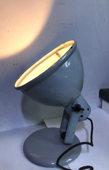 Lamp wandlamp emaille staal Philips vintage 😎💎💑🎁🤗👌, Antiek en Kunst, Ophalen of Verzenden
