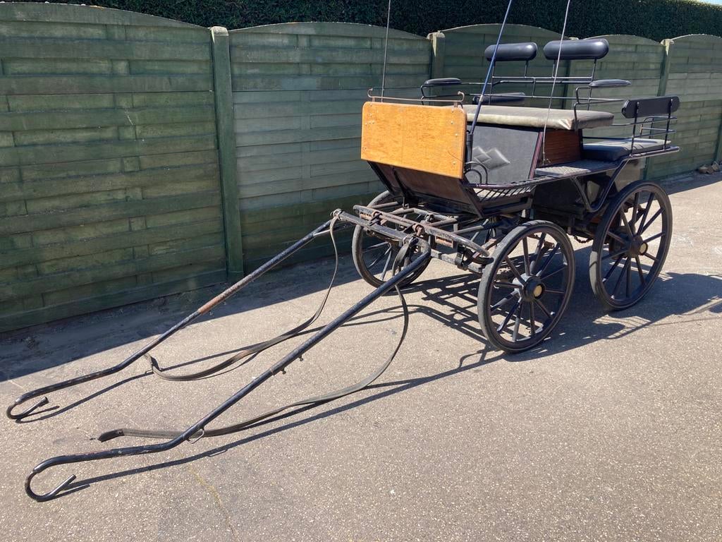 koets wijkmans en koets tuig, Gebruikt