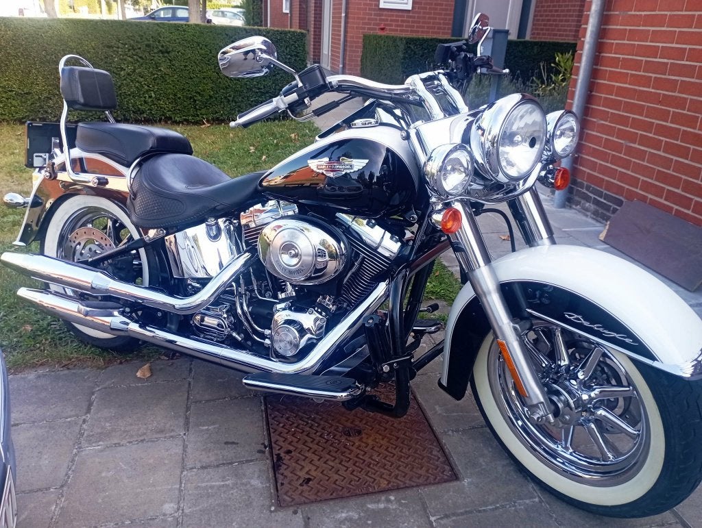 Verlaagde prijs -1000€ Harley davidson FLSTN Softail Deluxe, Motos, Permis Moto A, Occasion, Plus de 35 kW, 2 cylindres
