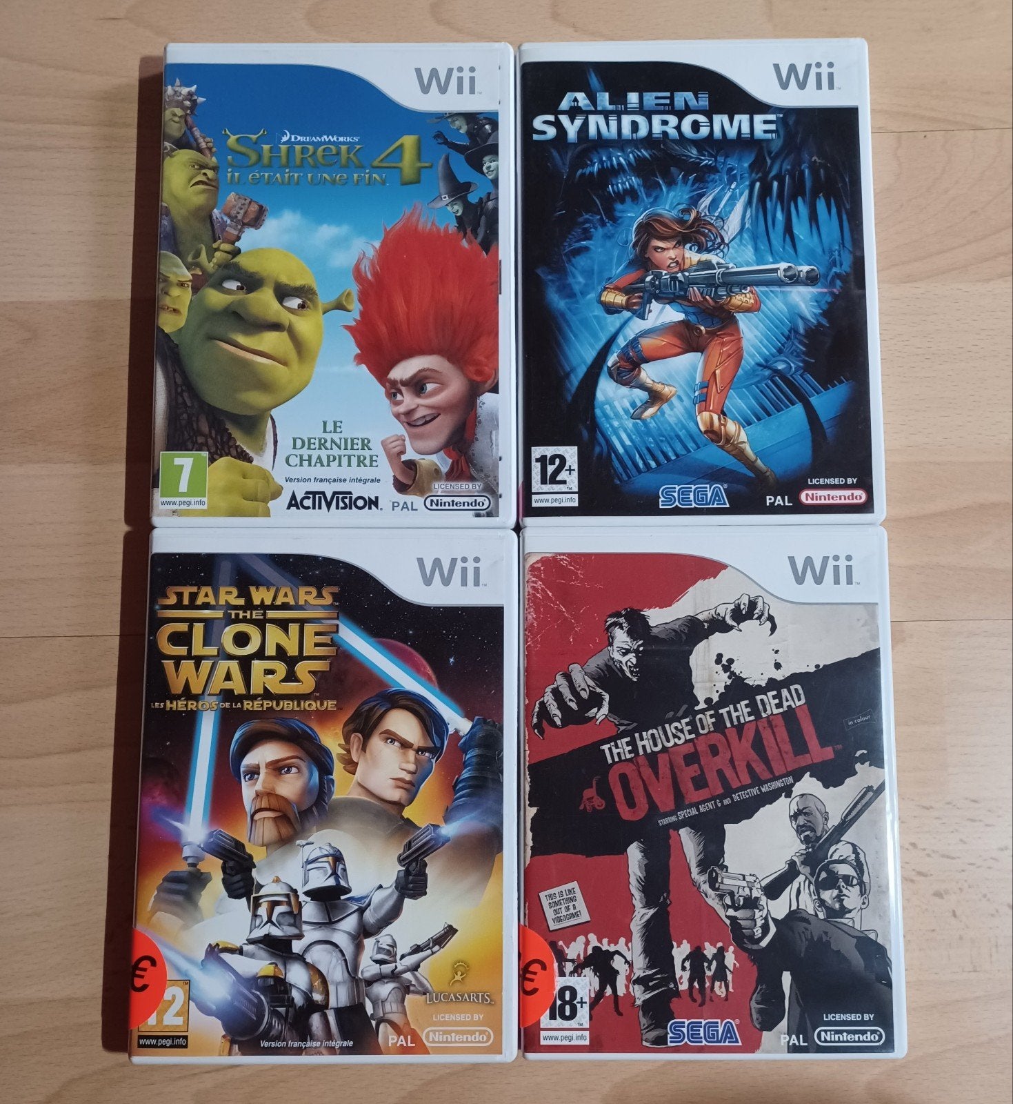 Jeux Nintendo Wii _ Prix en description, Ophalen of Verzenden, Gebruikt