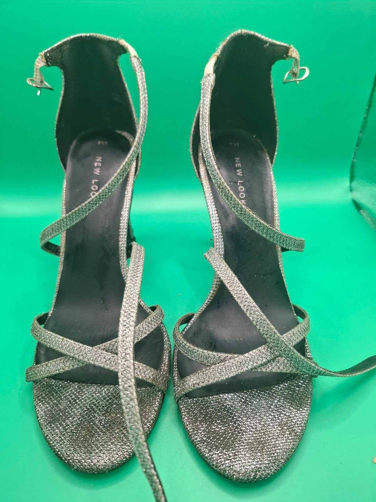 Silver metalic pumps maat 7/40, Kleding | Dames, Schoenen, Ophalen of Verzenden, Pumps