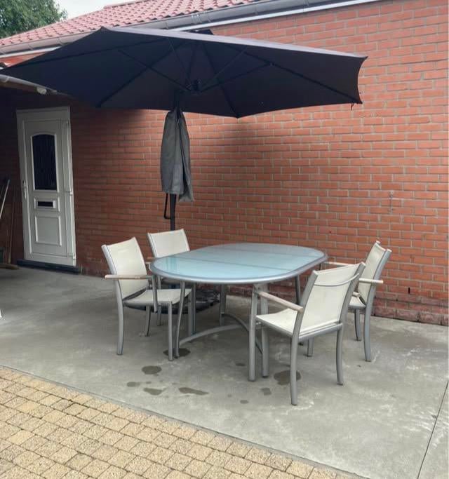 Prachtig complete tuinset, Tuin en Terras, Ophalen, Zo goed als nieuw, Tuinset