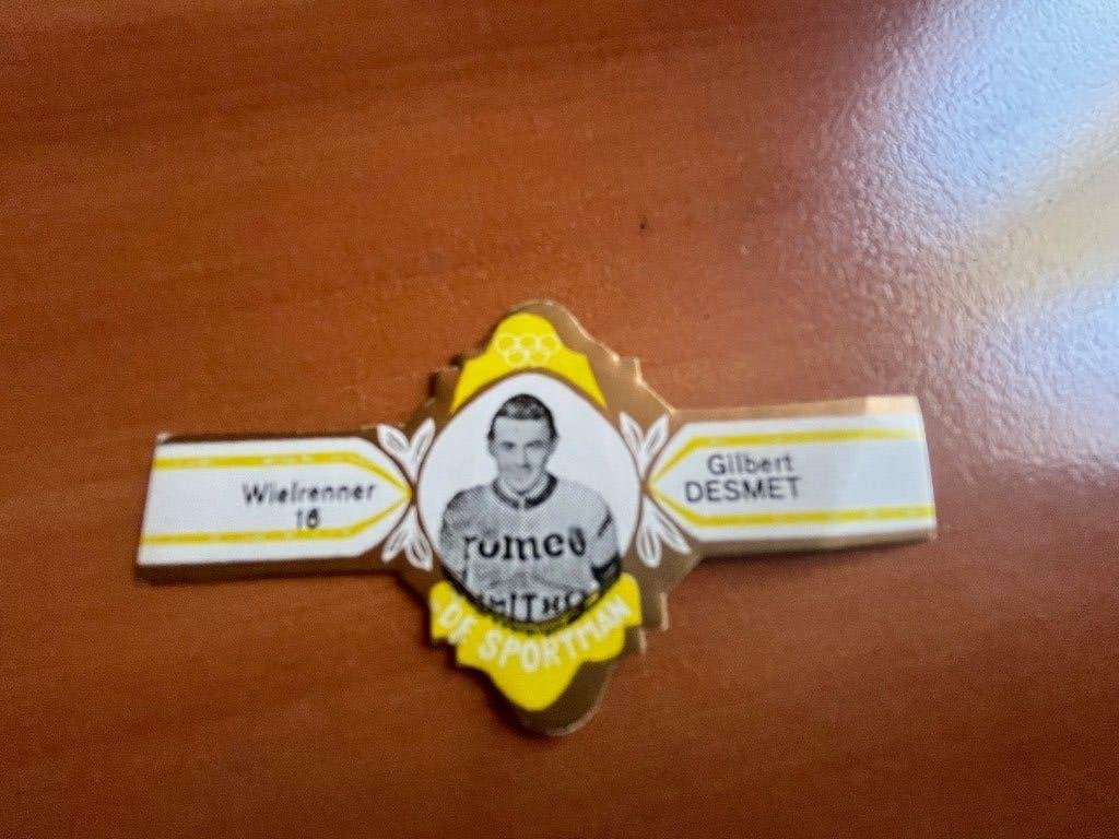 Sigarenband wielrenner Gilbert Desmet-Romeo-Jaren 1960/70, Verzamelen, Rookartikelen, Aanstekers en Luciferdoosjes, Verzenden