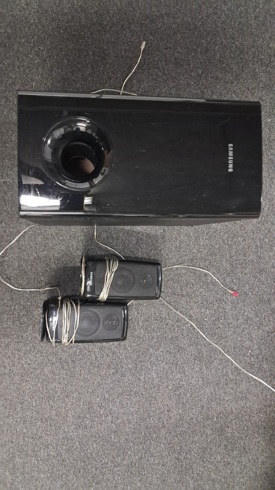 Samsung subwoofer en speakers, Audio, Tv en Foto, Luidsprekerboxen, Ophalen, Subwoofer
