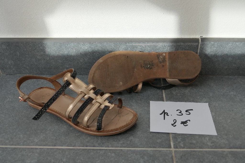 Sandales / sandalettes enfants, pointure 21, 35, Enlèvement ou Envoi, Utilisé, Fille, Chaussures