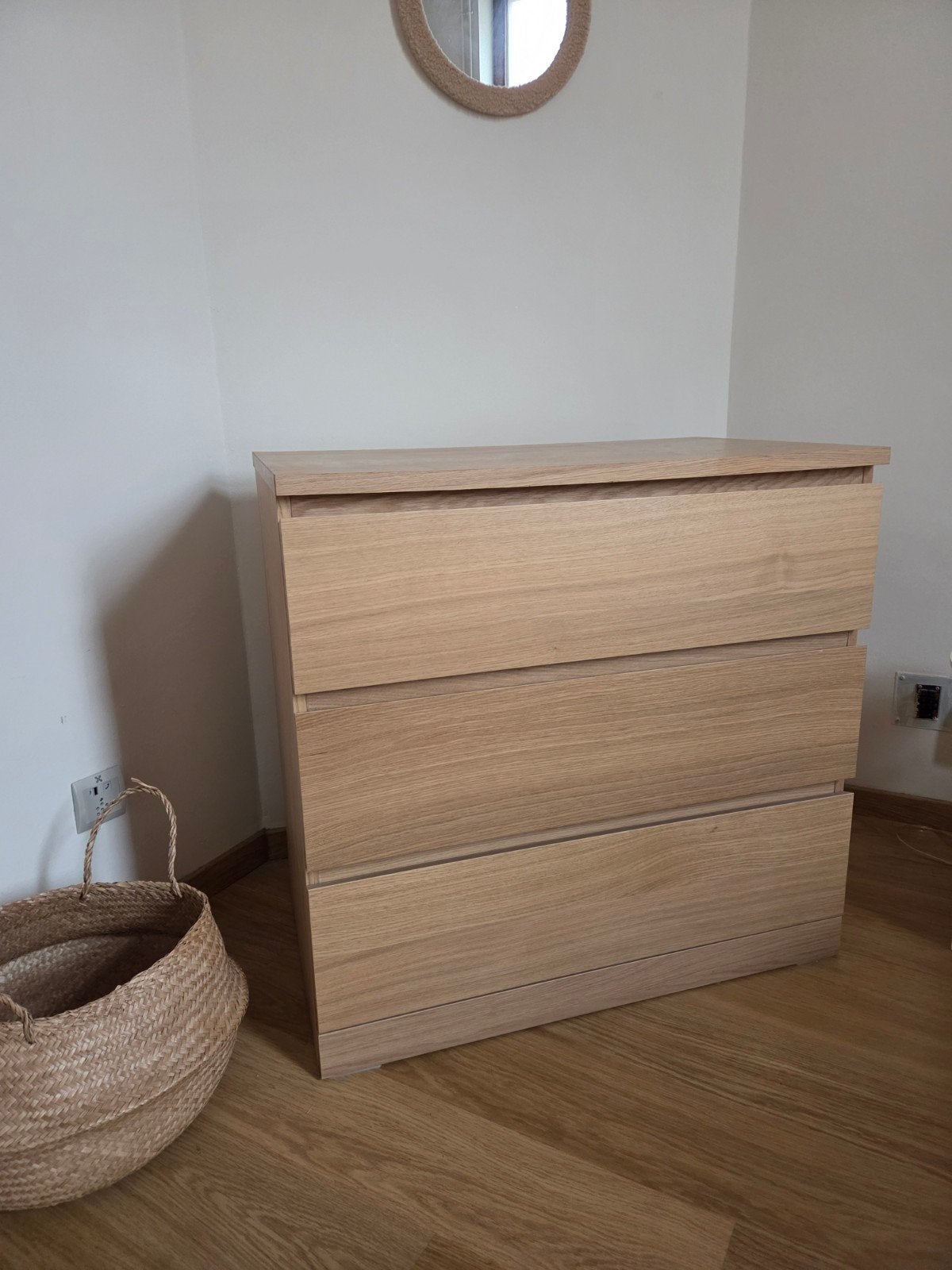 Commode Malm - 3 Tiroirs, Maison & Meubles, Enlèvement
