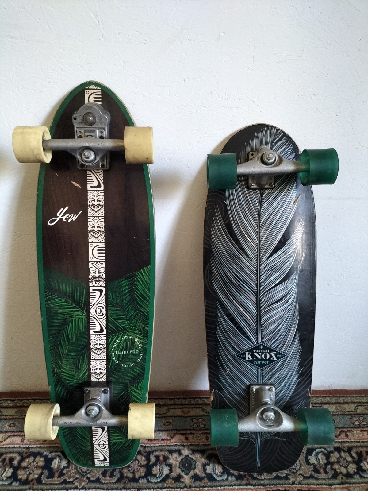 surf skate yow/Carver, Enlèvement, Utilisé
