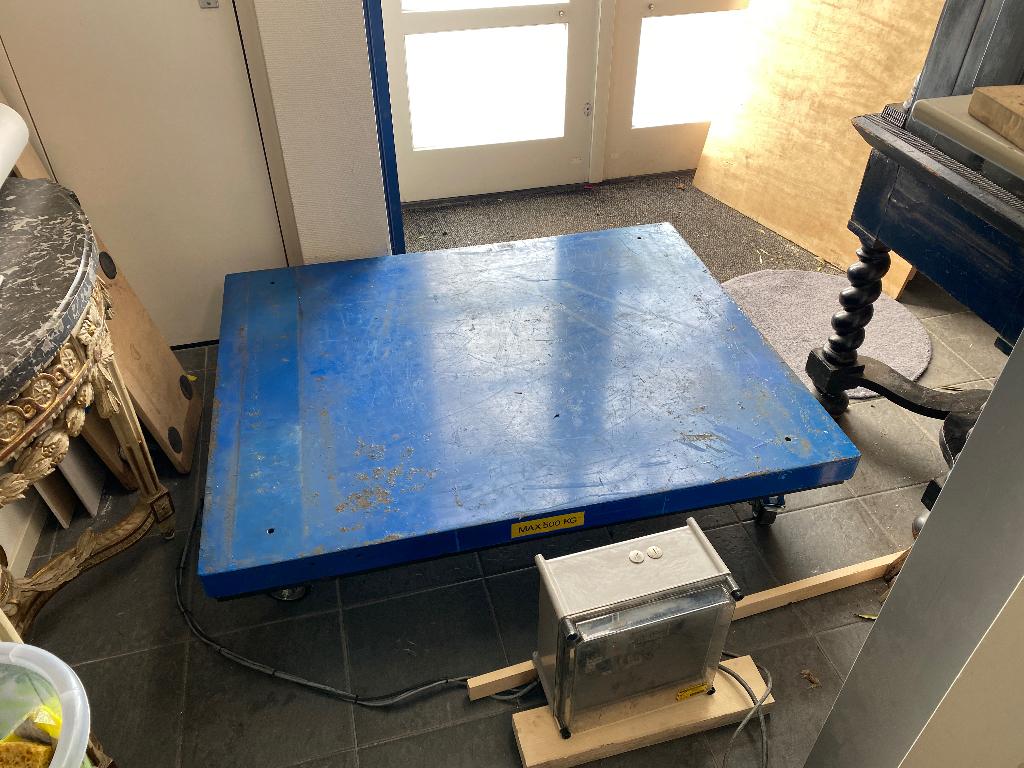 electrische heftafel, Doe-het-zelf en Bouw, Ophalen, Gebruikt