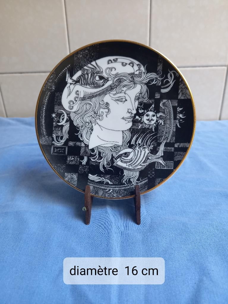 Assiette de porcelaine, Enlèvement