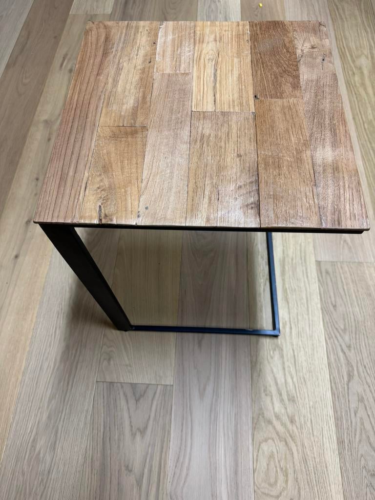 Bijzettafel, Huis en Inrichting, Tafels | Salontafels, Ophalen, Minder dan 50 cm, 50 tot 75 cm, Nieuw