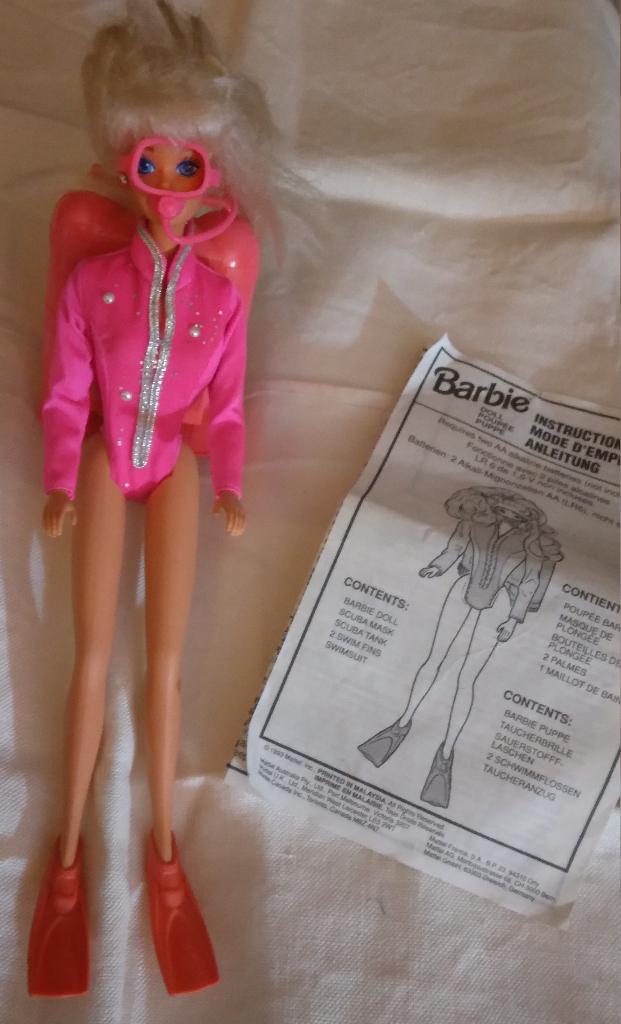 Barbie - Plongeuse/Duikster, Enlèvement, Utilisé, Barbie